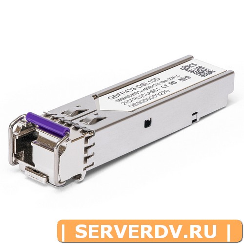 Модуль HP H3C JD099B,  1000BASE-BX-D BiDi SFP 1490nm-1310nm 10km DOM Transceiver Module (Совместимый)
