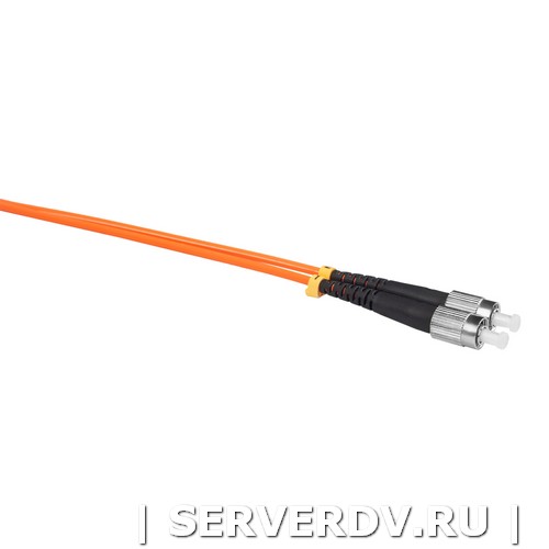 Шнур оптический коммутационный (патч-корд), FC-FC, дуплекс (duplex), OM2, нг(А)-HF, оранжевый, 0,5 м (DR-222250), Datarex