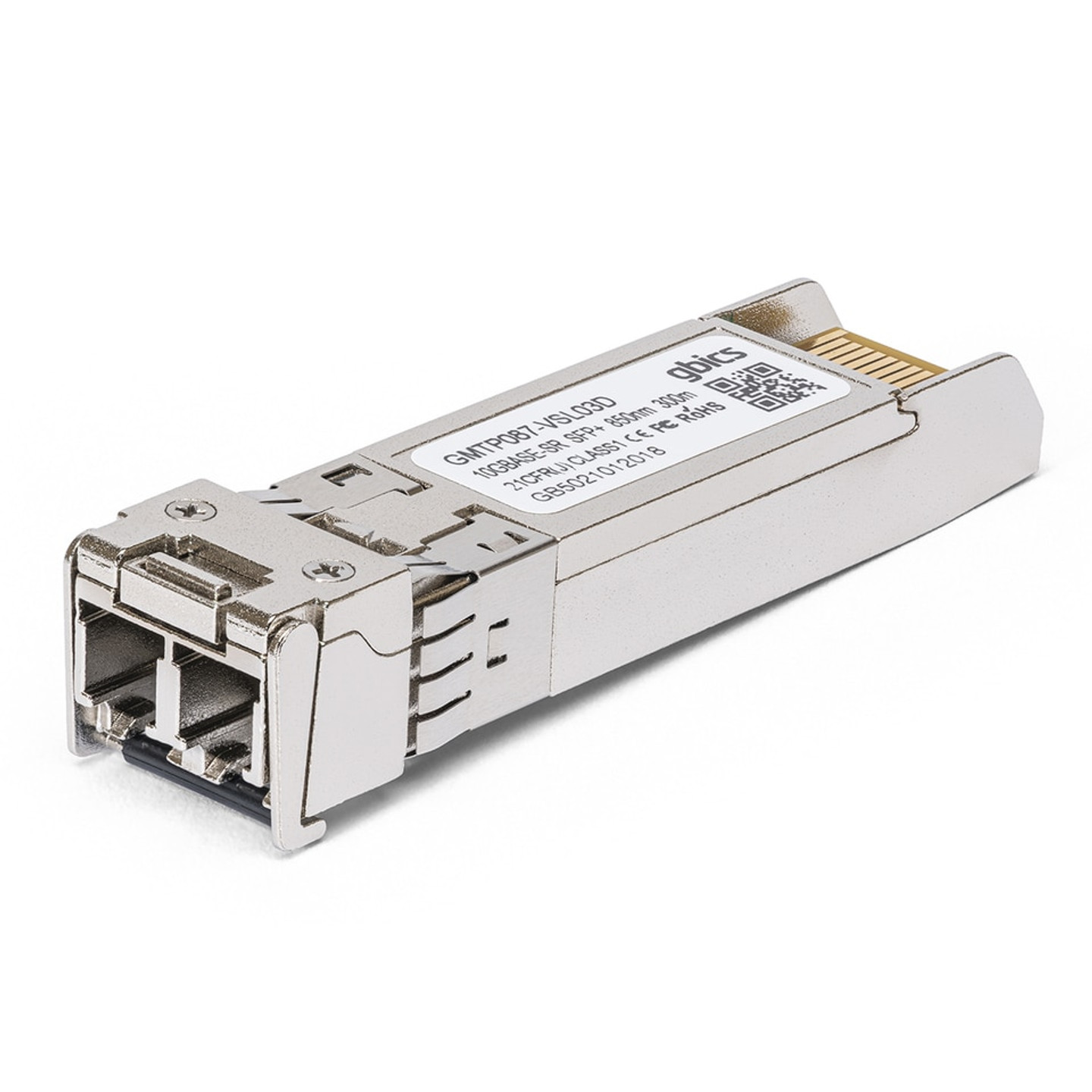 Модуль (трансивер) SFP-10G-SR - Dell EMC совместимый - 10GBASE-SR SFP+ 850nm 300m DOM Transceiver Module