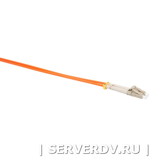 Шнур оптический коммутационный (патч-корд), LC-LC, дуплекс (duplex), OM2, нг(А)-HF, оранжевый, 0,5 м (DR-220050), Datarex