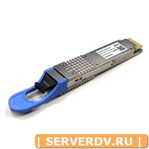 Модуль Cisco QDD-400G-FR4-S,  400GBASE-FR4 QSFP-DD PAM4 1310nm 2km DOM LC SMF Transceiver Module (Совместимый)