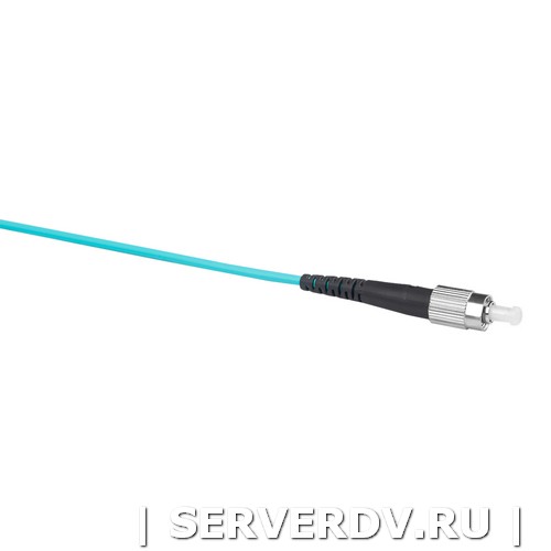 Шнур оптический коммутационный (патч-корд), FC-FC симплекс (simplex) OM3, нг(А)-HF, бирюзовый, 5,0 м (DR-222225), Datarex