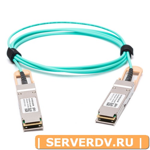 Модуль Fortinet QSFP-100GB-AOC1M-FT,  1 Metre Active Optical Cable Ethernet 100G QSFP28 (Совместимый)