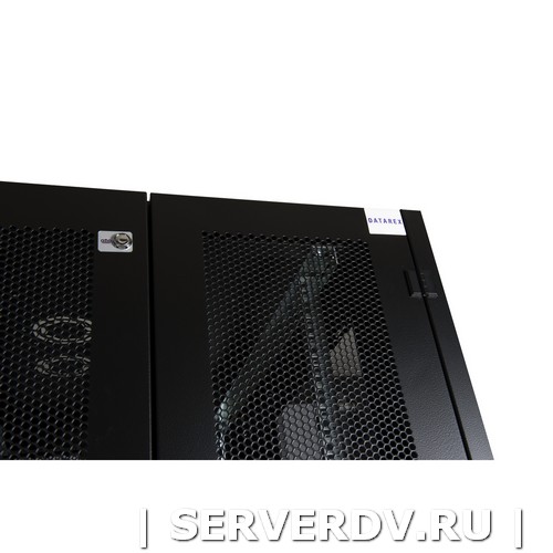 Шкаф напольный, телекоммуникационный 19", 42U 800х1000, двойная передняя дверь перфорация, двойная задняя дверь перфорированная, серый (DR-759540), Da