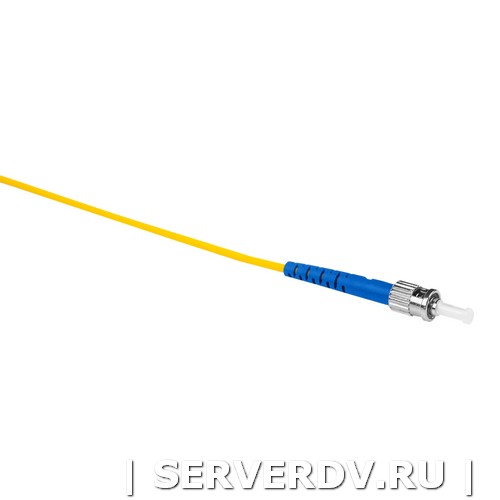 Шнур оптический коммутационный (патч-корд), ST-ST, симплекс (simplex), OS2, нг(А)-HF, желтый, 0,5 м (DR-223300), Datarex