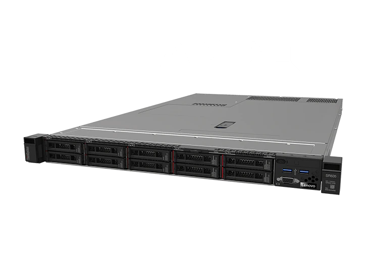 Сервер Lenovo SR635 AMD EPYC 7313P (16C 3.0GHz 128MB Cache/155W) 32GB 3200MHz (1x32GB, 2Rx4 RDIMM), O/B, 940-8i, 1x750W, Tooless Rails (7Y99A032EA)