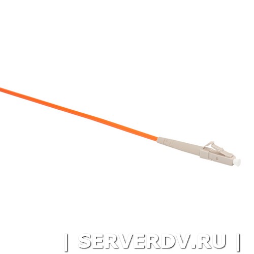 Шнур оптический коммутационный (патч-корд), LC-LC, симплекс (simplex), OM2, нг(А)-HF, оранжевый, 0,5 м (DR-220010), Datarex