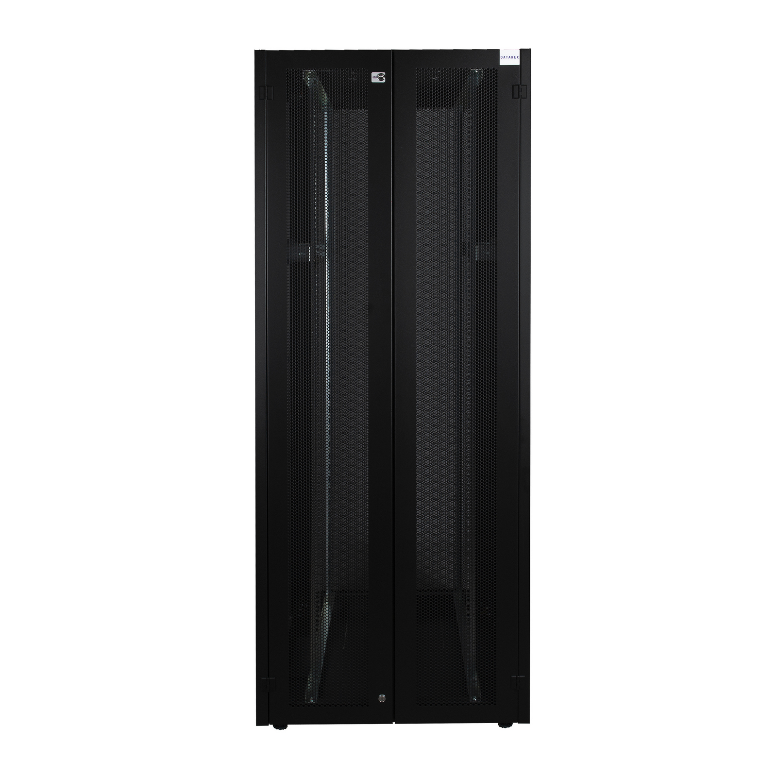 Шкаф напольный, телекоммуникационный 19", 47U 800х800, двойная передняя дверь перфорация, двойная задняя дверь перфорированная, серый (DR-759620), Dat