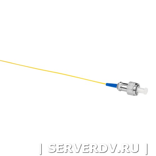 Шнур оптический монтажный (пигтейл), FC, OS2, нг(А)-HF, желтый, 1,5 м (DR-226402), Datarex