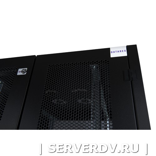 Шкаф напольный, телекоммуникационный 19", 26U 800х800, двойная передняя дверь перфорация, двойная задняя дверь перфорированная, черный (DR-759221), Da