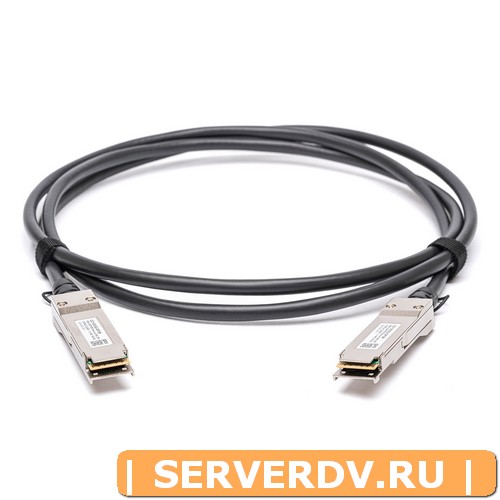 Модуль Alcatel-Lucent Nokia QSFP-100G-C1M,  1 metre 100G QSFP28 Passive Direct Attach Copper Twinax Cable (Совместимый)