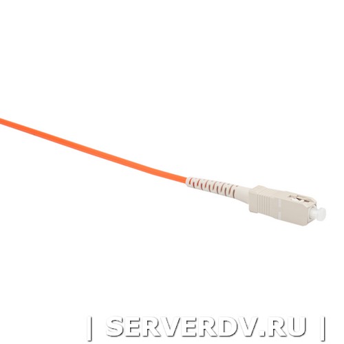 Шнур оптический коммутационный (патч-корд), SC-SC, симплекс (simplex), OM2, нг(А)-HF, оранжевый, 0,5 м (DR-221110), Datarex