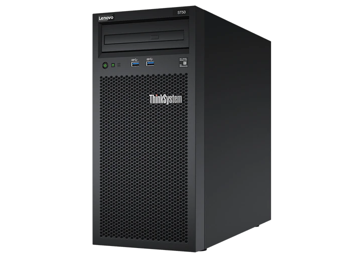 Сервер Lenovo ST50 Xeon E-2146G (6C 3.5GHz 12MB Cache/80W), SW RAID, Open Bay, 1x16GB, 250W, No DVD, 3 year (7Y48A05EEA)