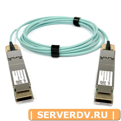 Модуль Cisco QDD-400-AOC10M,  Active Optical Cable 400G QSFP-DD 10m (Совместимый)