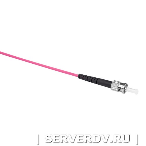 Шнур оптический коммутационный (патч-корд), ST-ST, симплекс (simplex), OM4, нг(А)-HF, маджента, 0,5 м (DR-223330), Datarex