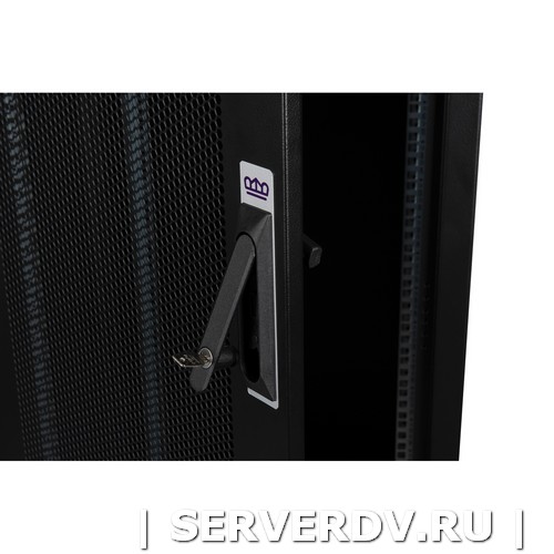 Шкаф напольный, телекоммуникационный 19", 22U 600х1000, передняя дверь перфорация, задняя стенка перфорированная, черный (DR-721131), Datarex