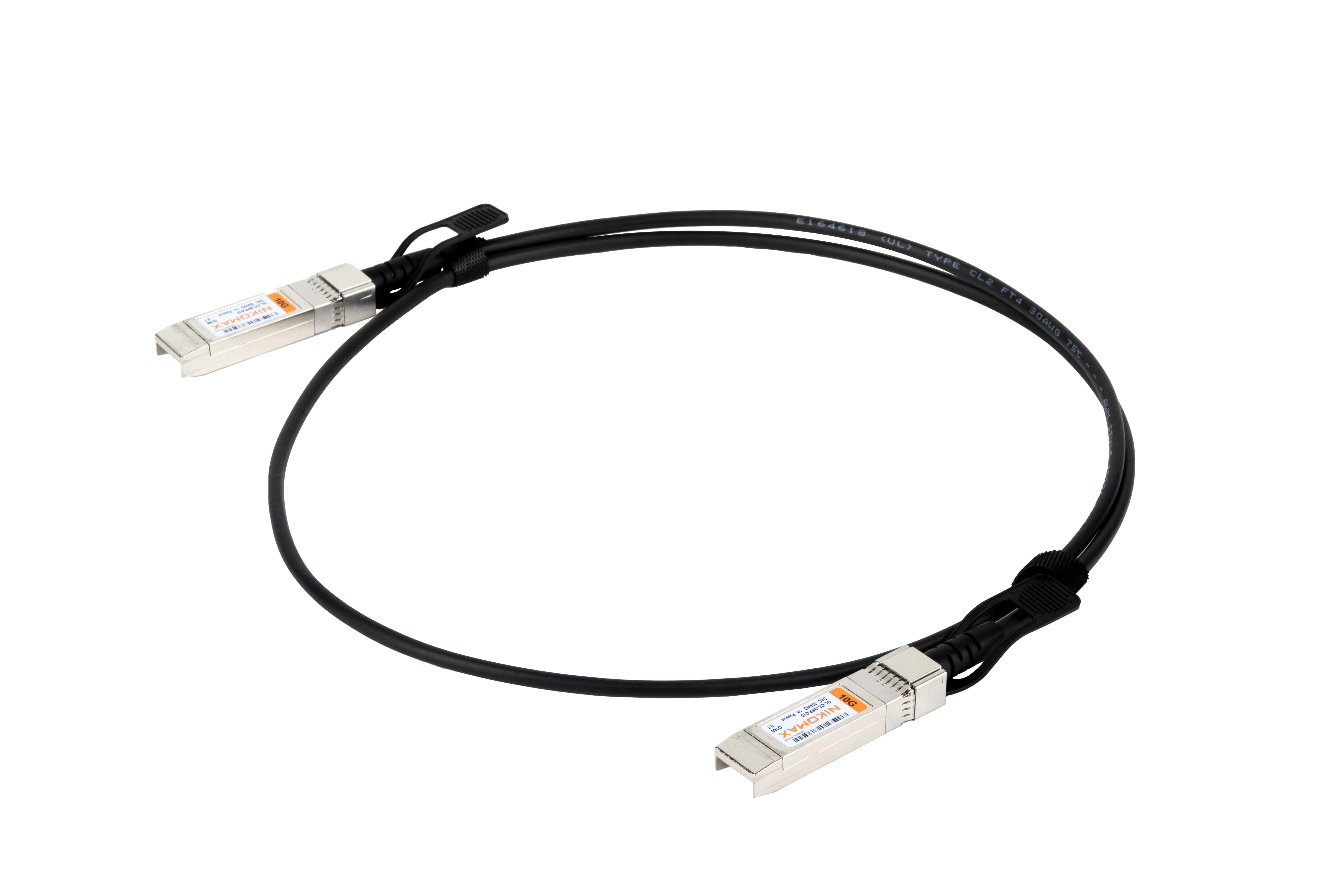 Адаптер соединительный GIGALINK SFP+ to SFP+, 10 Gb/s, одножильный SCC 30 AWG, 1 м (GL-SFP-PLUS-010-